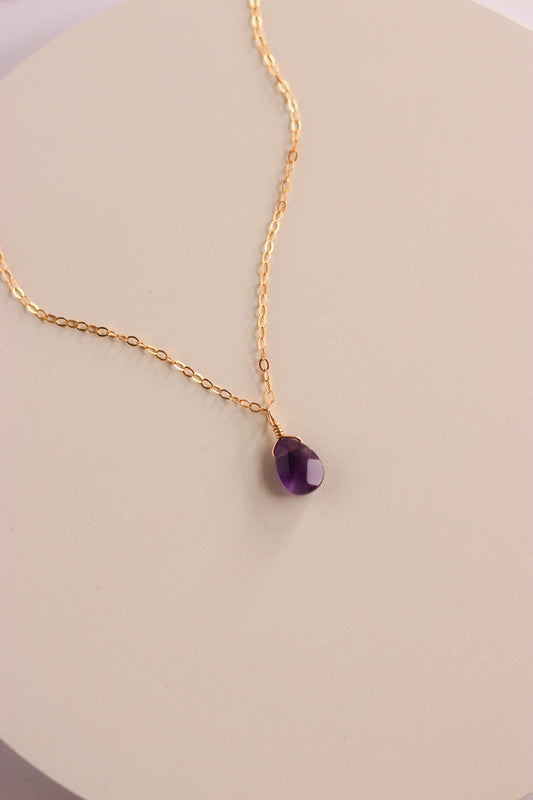Amethyst Layering Necklace
