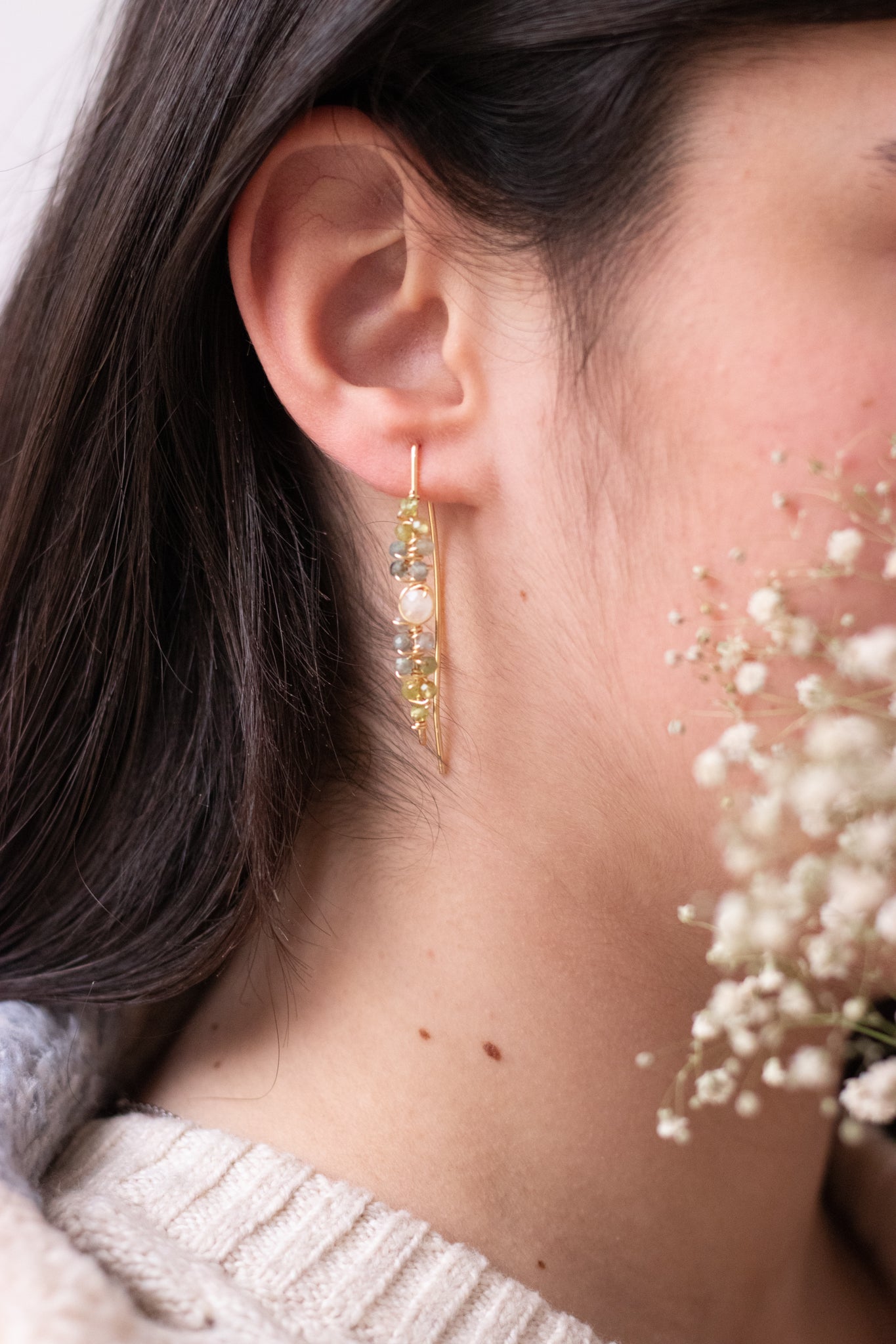 Gardenia Earrings